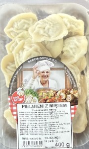 PIELMIENI Z MIĘSEM WOŁOWO-WIEPRZOWYM ( 4 x 400g)